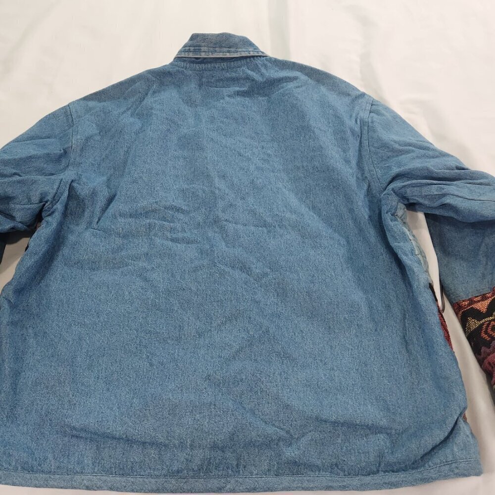 Vintage Rachel Brooke Women's Embroidered Patchwork Denim Jacket Large
Lot M - Picture 6 of 9
